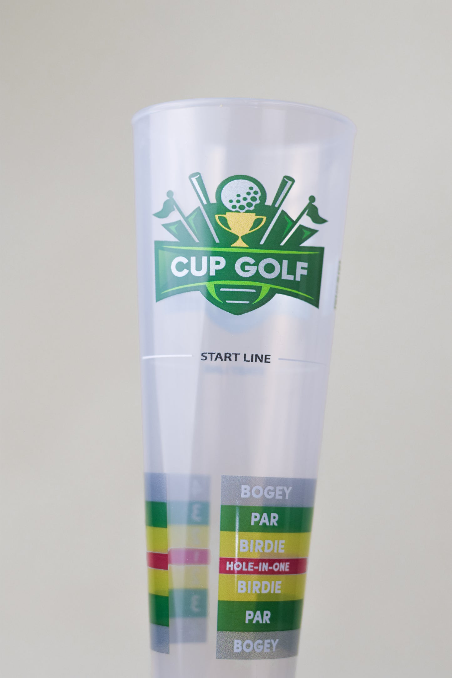 Scoring lines close up 